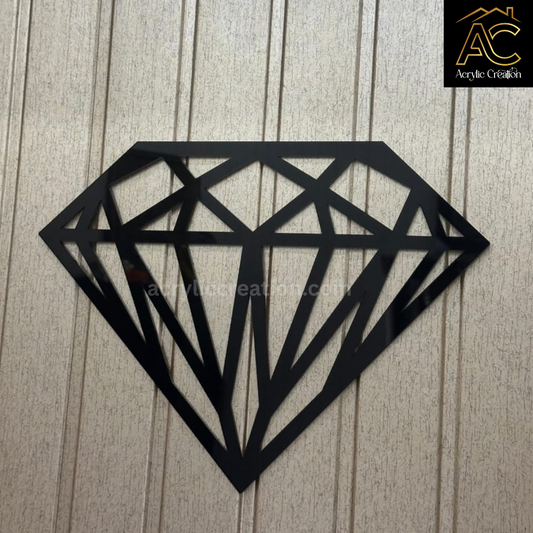 Diamond Wall Hanging | Premium Acrylic | Wall Decore