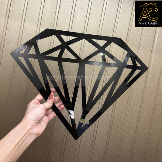 Diamond Wall Hanging | Premium Acrylic | Wall Decore