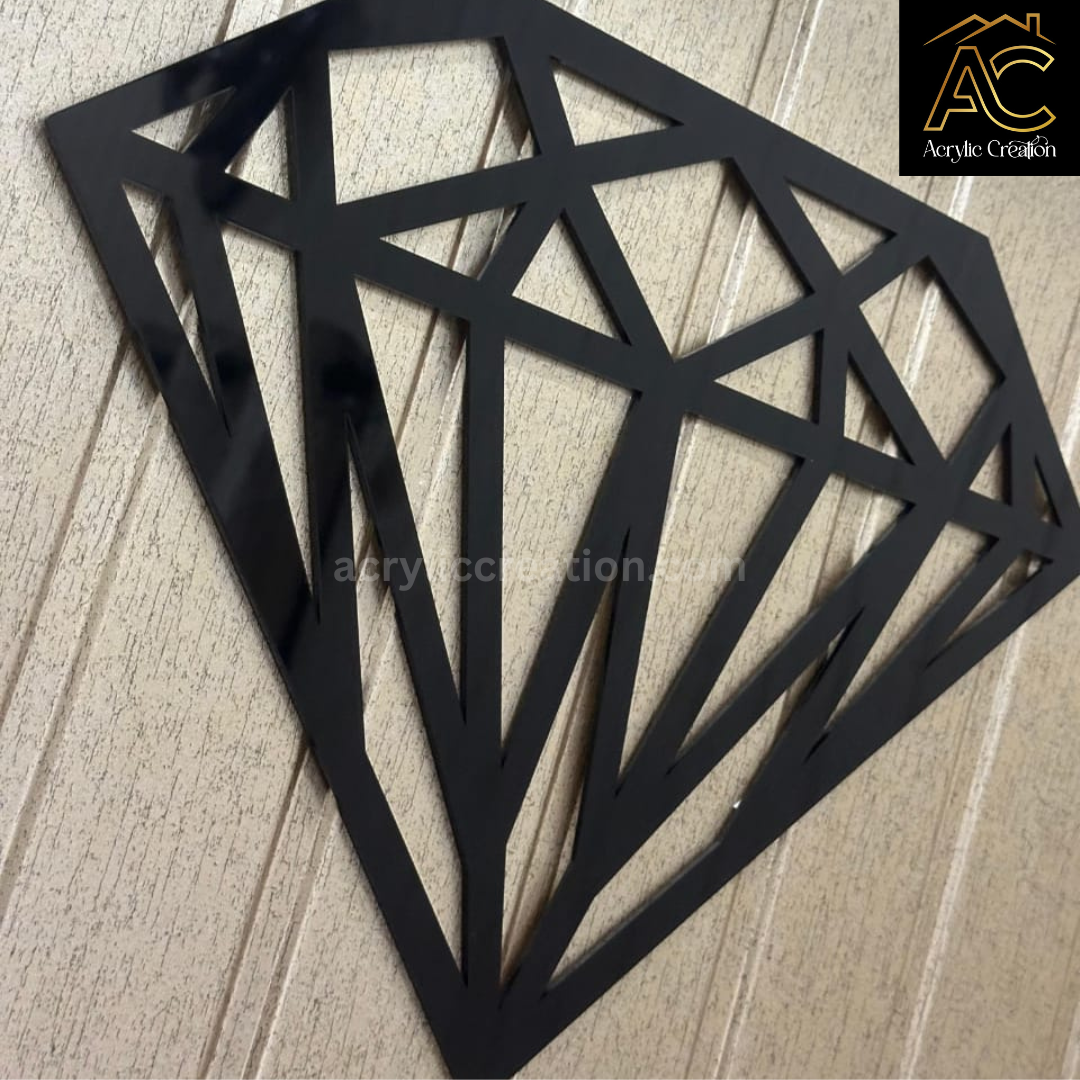 Diamond Wall Hanging | Premium Acrylic | Wall Decore