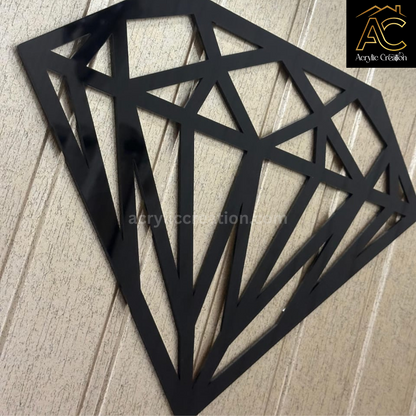 Diamond Wall Hanging | Premium Acrylic | Wall Decore
